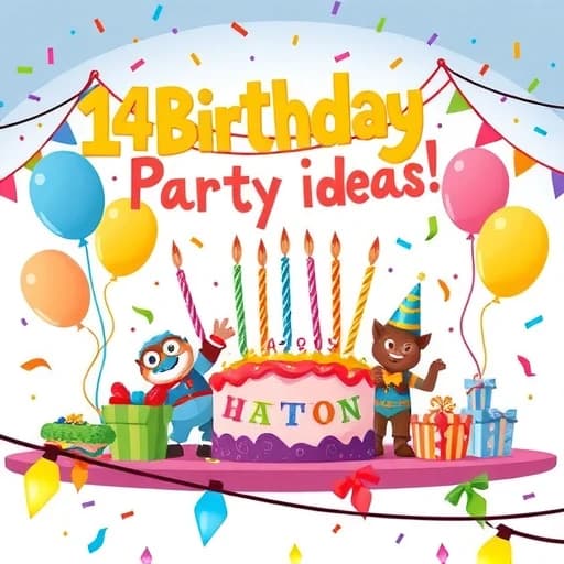  14 Birthday Party Ideas featured image