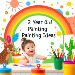  2 Year Old Painting Ideas icon