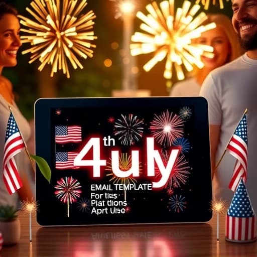 4th of July Email Template featured image