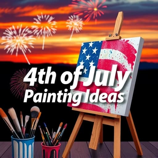 4th of July Painting Ideas featured image