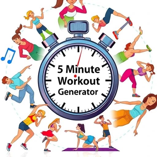 5 Minute Workout Generator featured image