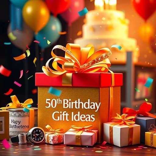50th Birthday Gift Ideas featured image