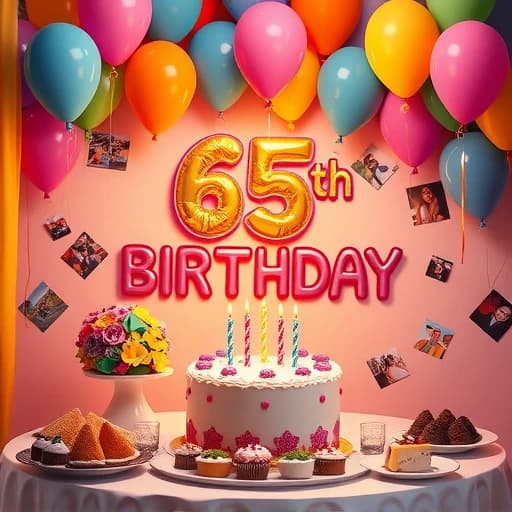 65th Birthday Party Ideas featured image
