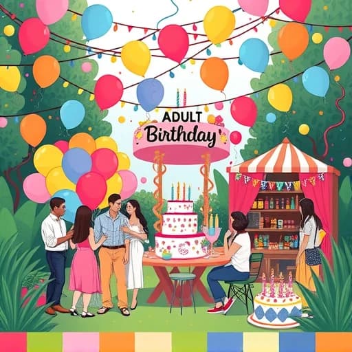 Adult Birthday Party Ideas featured image