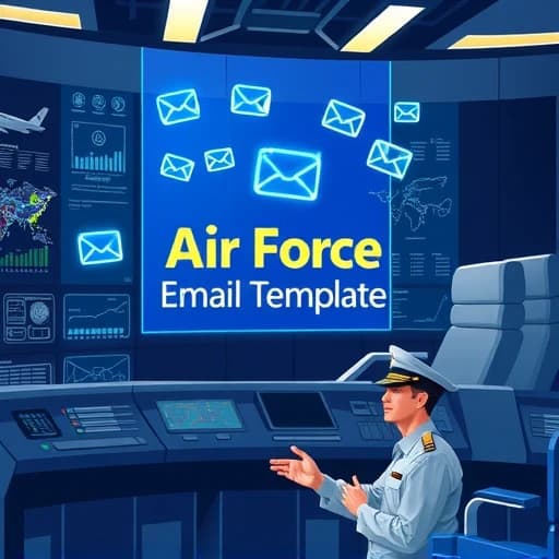 Air Force Email Template featured image