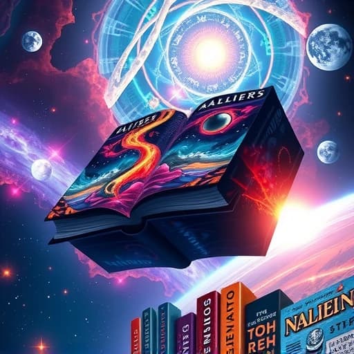 Alien Book Cover Generator featured image