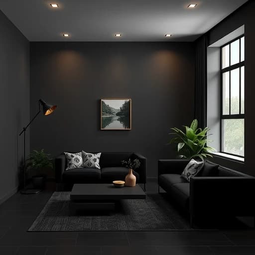 All Black Interior Design featured image