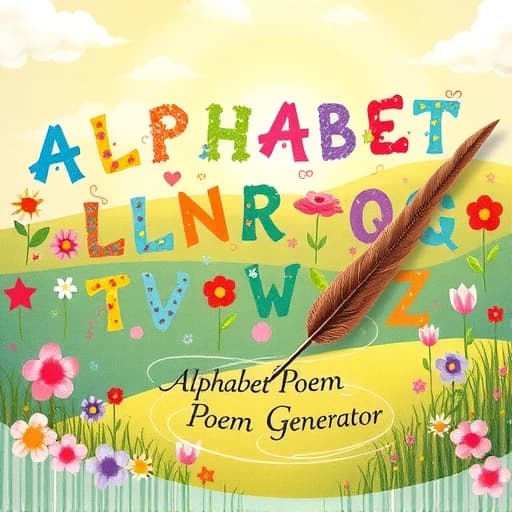 Alphabet Poem Generator featured image