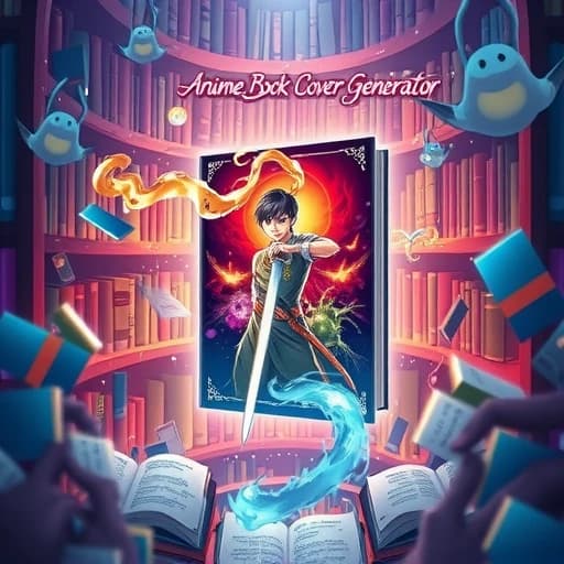  Anime Book Cover Generator featured image