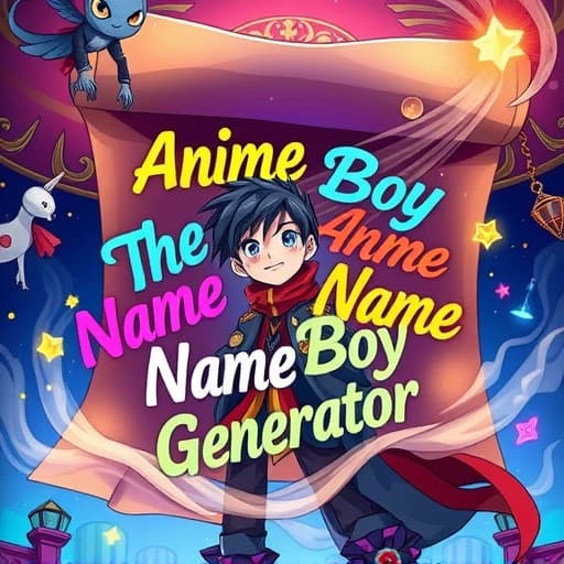  Anime Boy Name Generator featured image