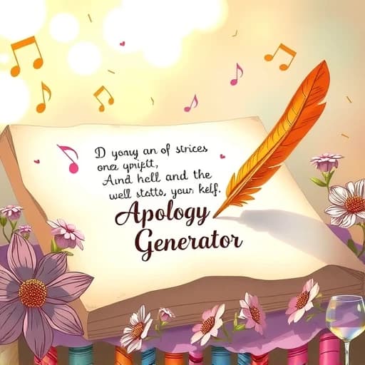 Apology Poem Generator featured image