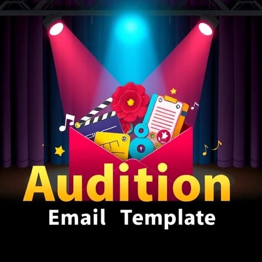 Audition Email Template featured image