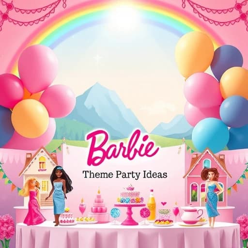 Barbie Theme Party Ideas featured image