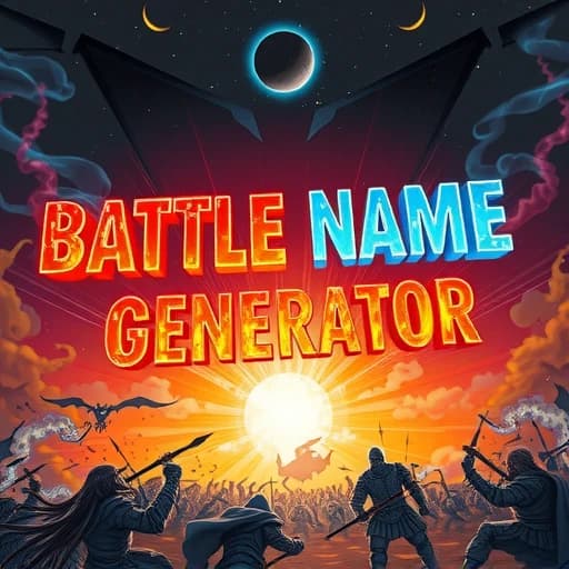 Battle Name Generator featured image