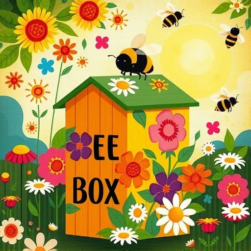 Bee Box Painting Ideas featured image