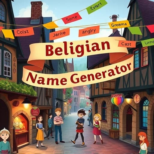 Belgian Name Generator featured image