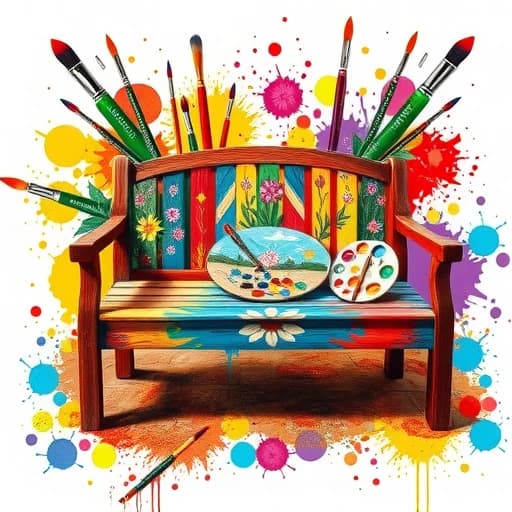 Bench Painting Ideas featured image