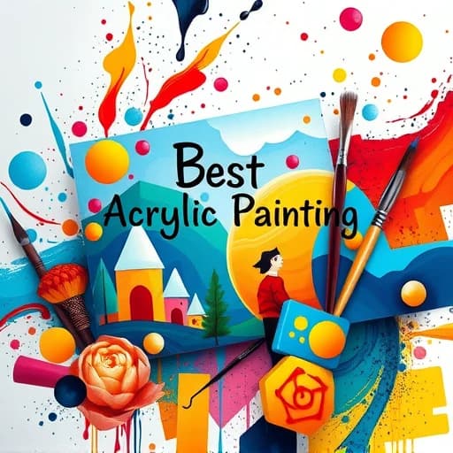 Best Acrylic Painting Ideas featured image