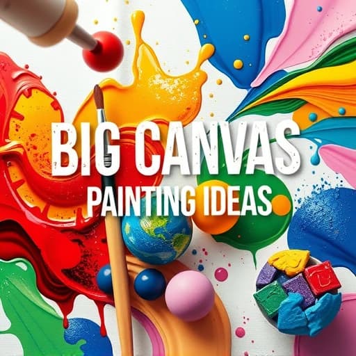 Big Canvas Painting Ideas featured image