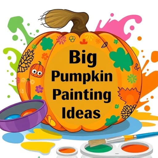 Big Pumpkin Painting Ideas featured image