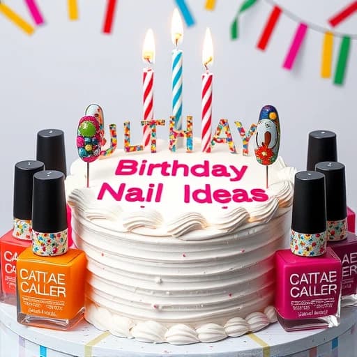  Birthday Nail Ideas featured image