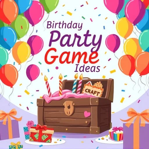 Birthday Party Game Ideas featured image