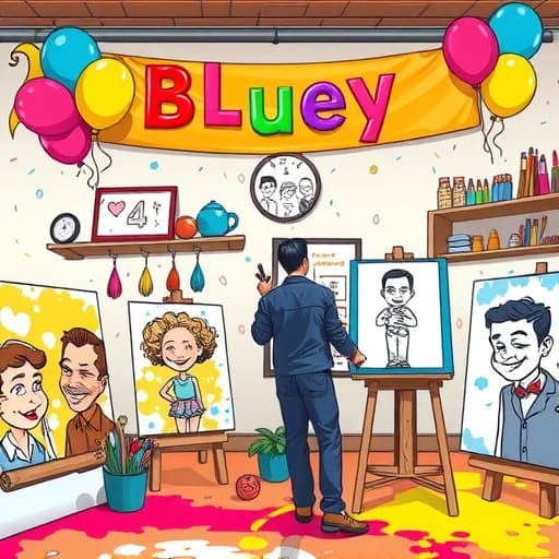 Bluey Caricature Generator featured image