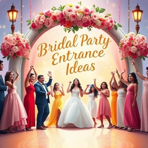 Bridal Party Entrance Ideas featured image