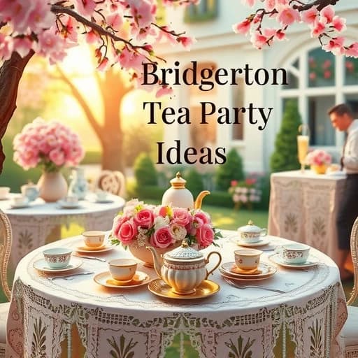 Bridgerton Tea Party Ideas featured image