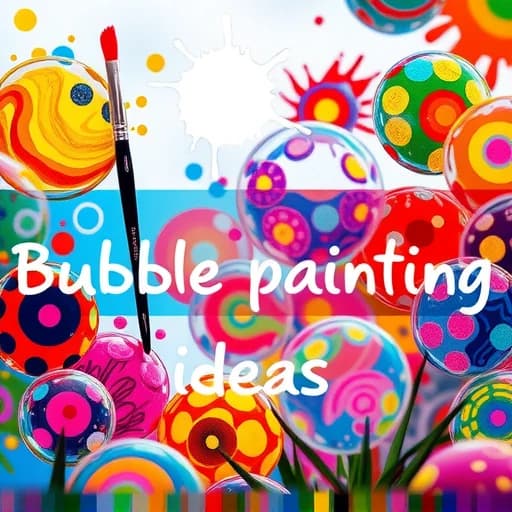 Bubble Painting Ideas featured image