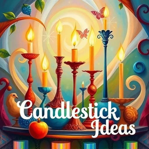 Candlestick Painting Ideas featured image