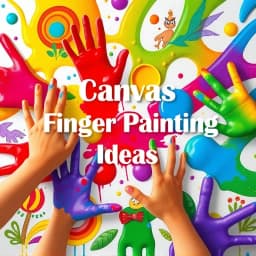 Canvas Finger Painting Ideas icon