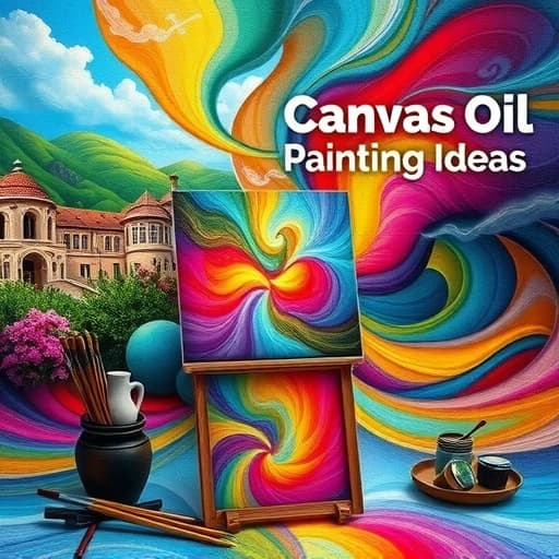 Canvas Oil Painting Ideas featured image