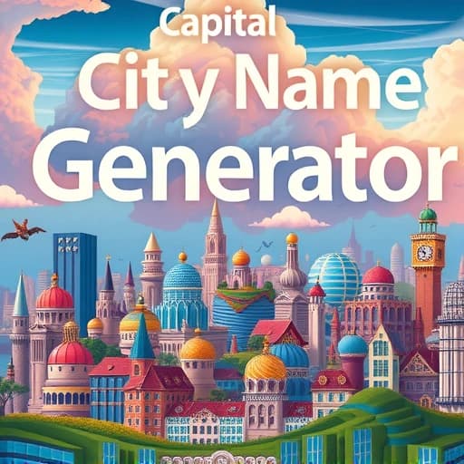 Capital City Name Generator featured image