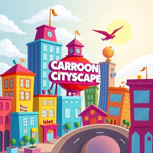 Cartoon Cityscape Generator featured image