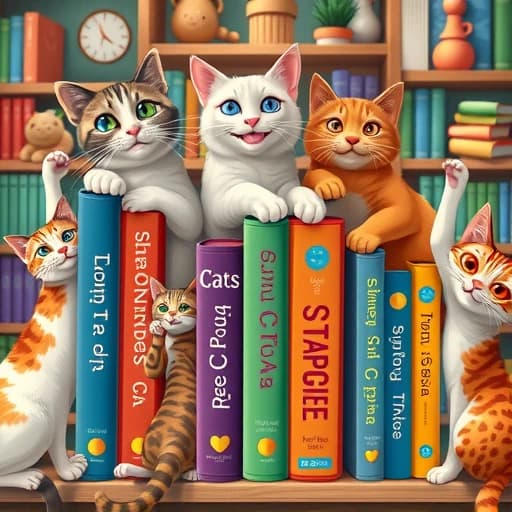 Cats Book Cover Generator featured image