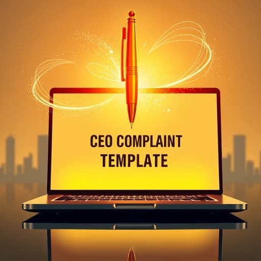CEO Complaint Email Template featured image