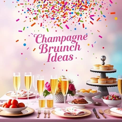 Champagne Brunch Party Ideas featured image