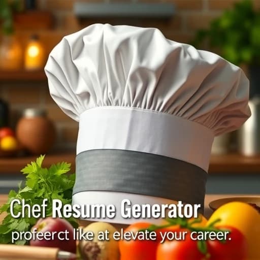  Chef Resume Generator featured image