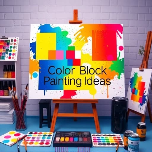 Color Block Painting Ideas featured image