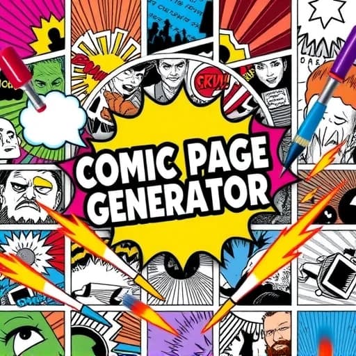 Comic Page Generator featured image