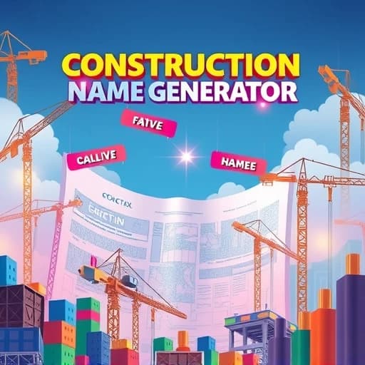 Construction Name Generator featured image