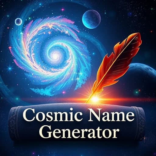 Cosmic Name Generator featured image