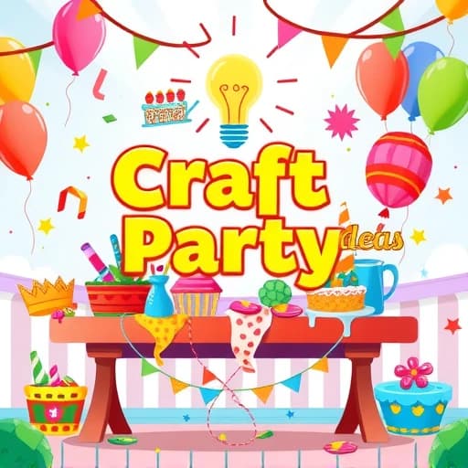 Craft Party Ideas featured image