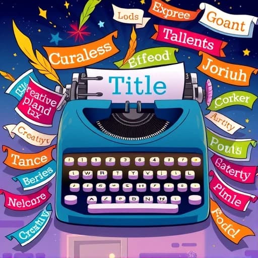 Creative Title Generator featured image