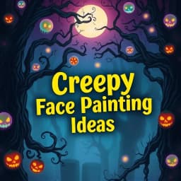  Creepy Face Painting Ideas icon