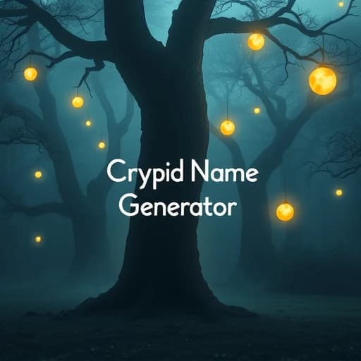 Cryptid Name Generator featured image