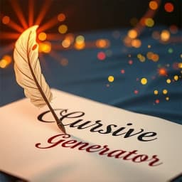  Cursive Generator icon