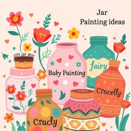  Cute Jar Painting Ideas icon