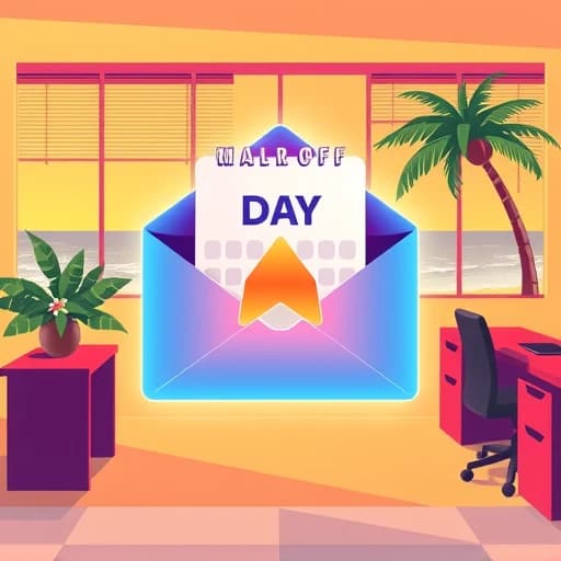 Day Off Email Template featured image